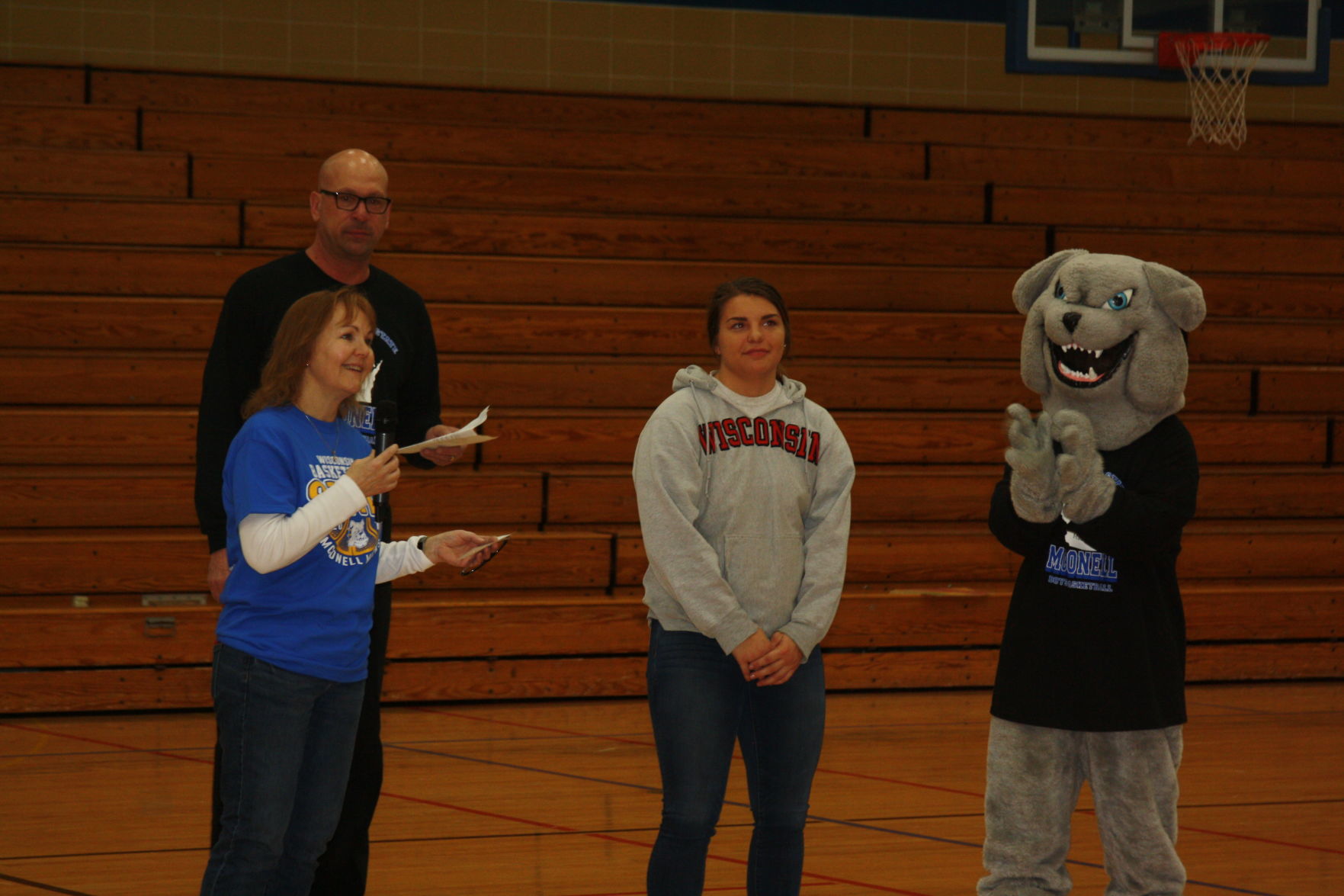 McDonell Pep Assembly